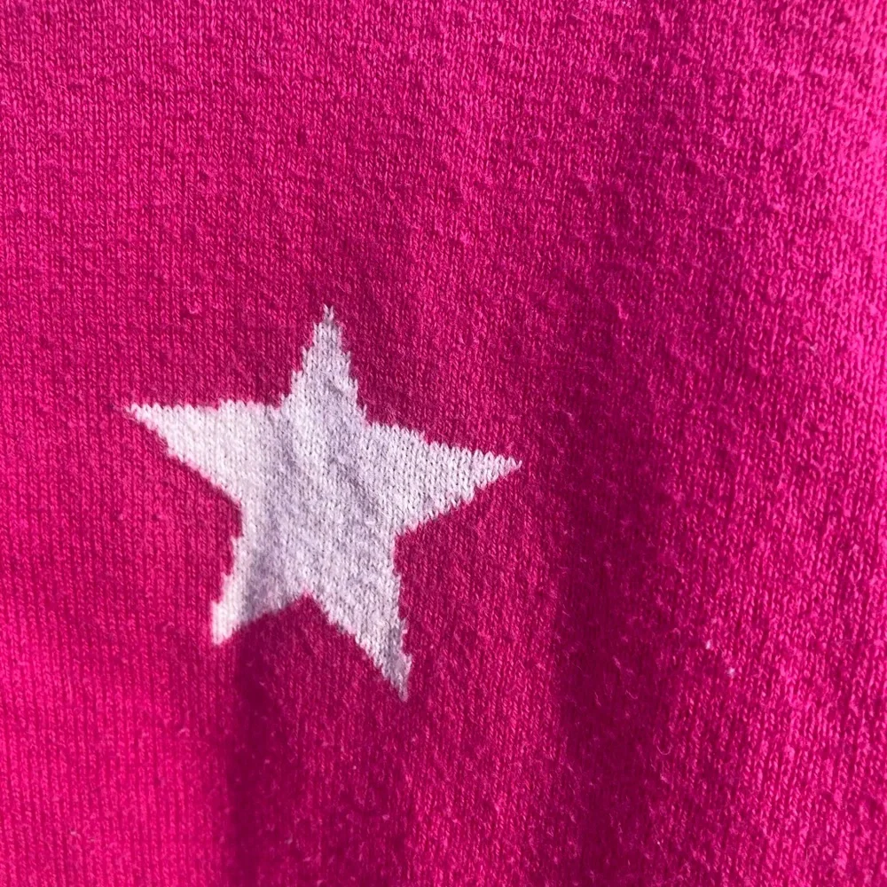 Gap pink sweater with stars